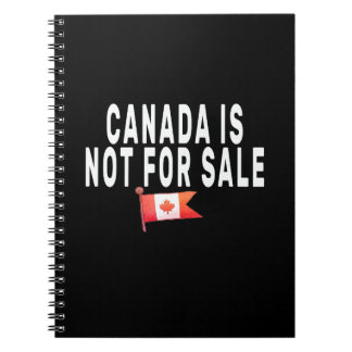 Cuaderno Canadá no está en venta, orgulloso de ser canadien