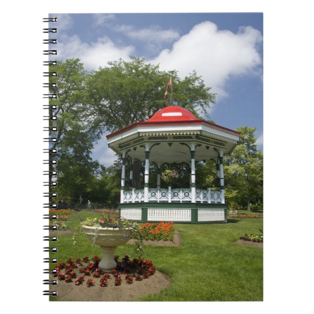 Cuaderno Canadá, Nueva Escocia, Halifax, Jardines Públicos. (Frente)