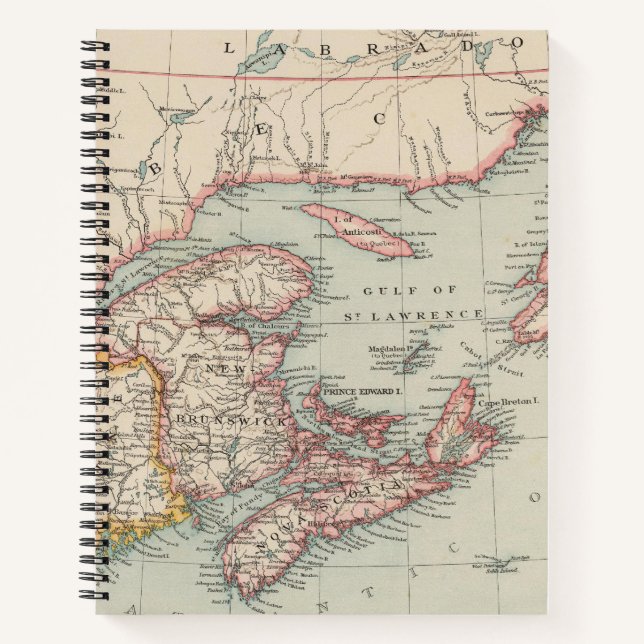 Cuaderno Canadá Oriental (Anverso)