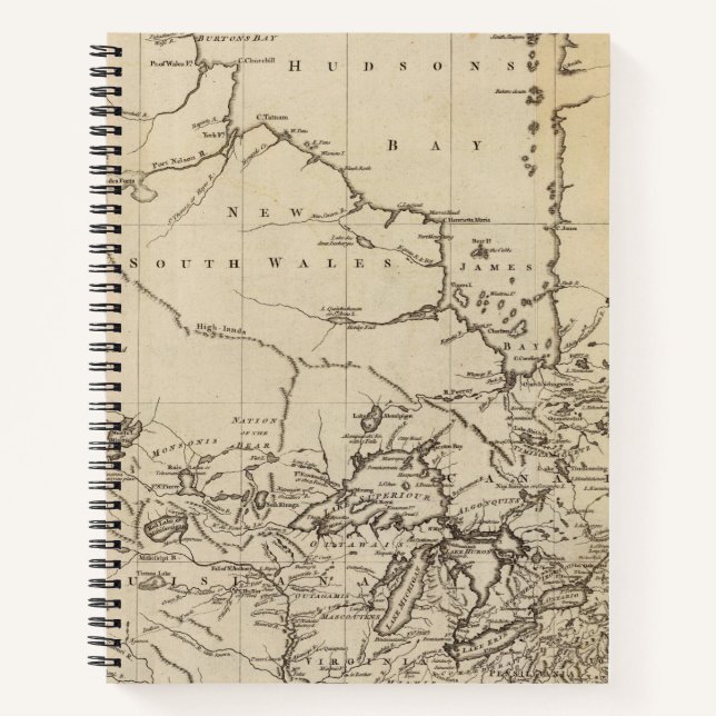 Cuaderno Canadá, punto norte Louisiana (Anverso)