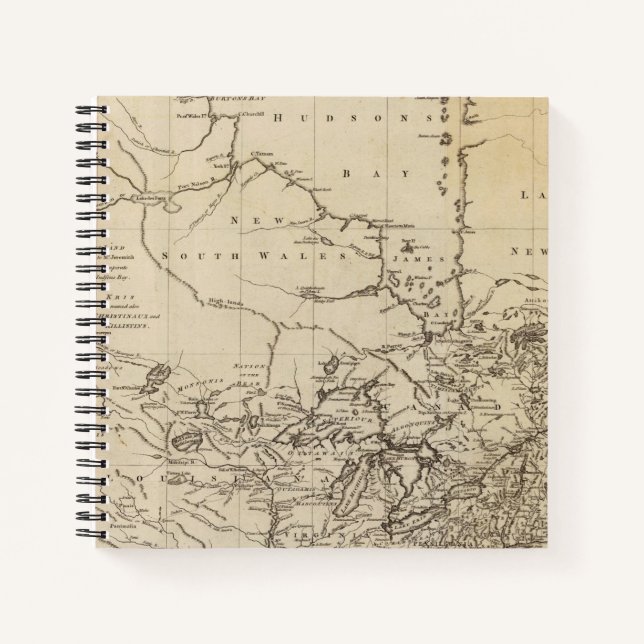 Cuaderno Canadá, punto norte Louisiana (Anverso)