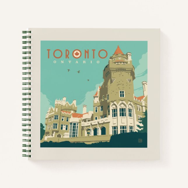 Cuaderno Canada | Toronto, Casa Loma (Anverso)