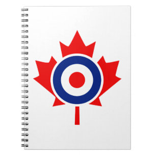 Cuaderno Canadiense Maple Leaf Roundel Mod CANADA