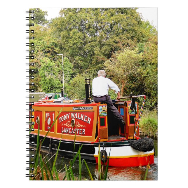 CUADERNO CANAL NARROWBOATS (Frente)