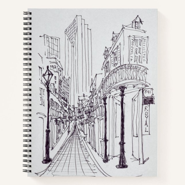 Cuaderno Canal Street | Nueva Orleans, Luisiana (Anverso)