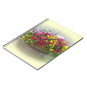 Cuaderno Canasta de flores