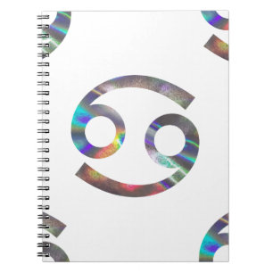 Cuaderno Cáncer de holograma