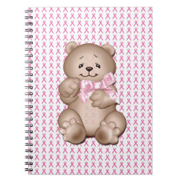 Cuaderno Cáncer de Mama Sensibilización Espiral Portátil Te