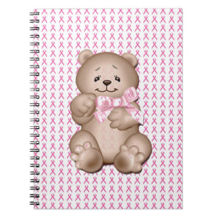 Cuaderno Cáncer de Mama Sensibilización Espiral Portátil Te