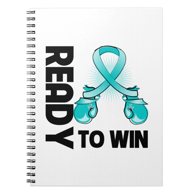 Cuaderno Cáncer De Ovario Listo Para Ganar (Frente)