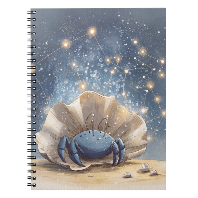 Cuaderno Cáncer de Zodiac (Frente)