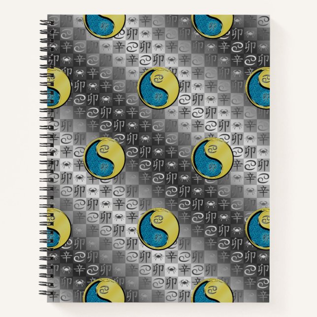 Cuaderno Cancer & Metal Rabbit Spiral Notebook (Anverso)