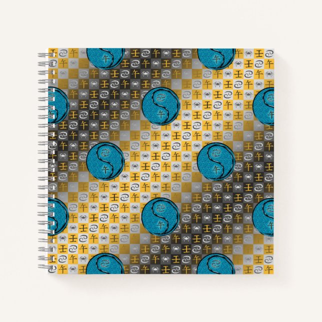 Cuaderno Cancer & Water Horse (Anverso)