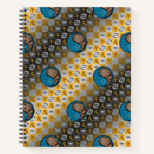 Cuaderno Cáncer y Caballo de Tierra
