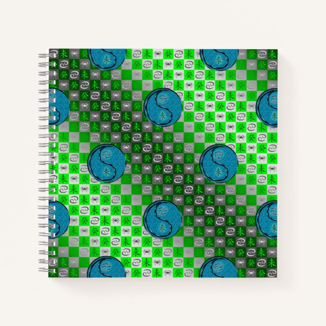 Cuaderno Cáncer y Cabra de Agua (Anverso)