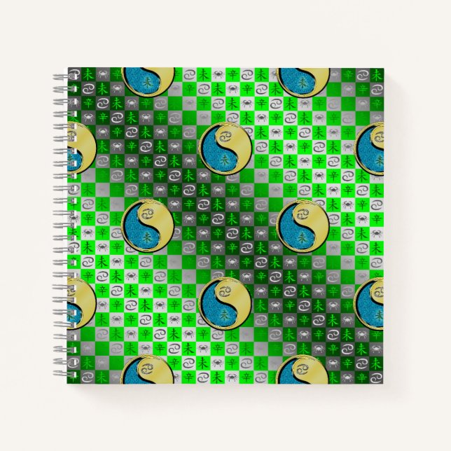 Cuaderno Cáncer y Cabra de Metal (Anverso)