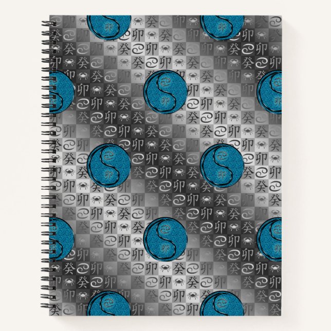 Cuaderno Cáncer y Conejo de Agua (Anverso)