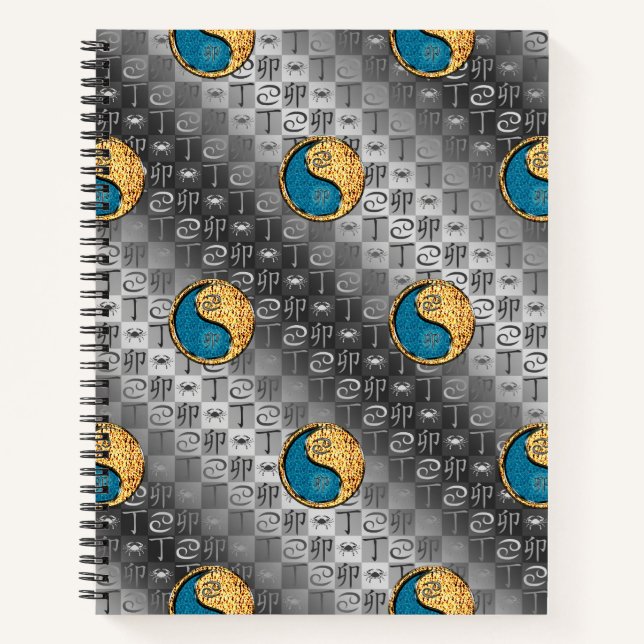Cuaderno Cáncer y Conejo de Fuego (Anverso)