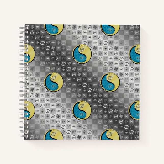 Cuaderno Cáncer y Conejo de Metal (Anverso)
