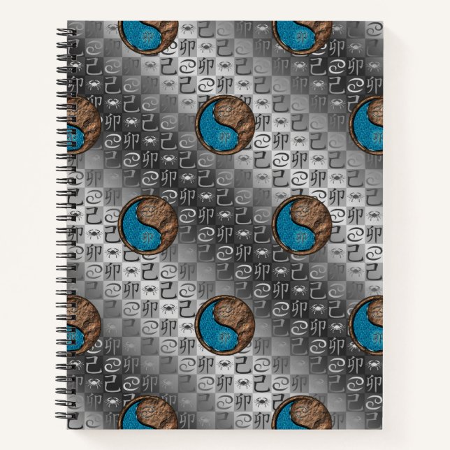 Cuaderno Cáncer y Conejo de Tierra (Anverso)