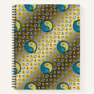 Cuaderno Cáncer y Dragón de Metal