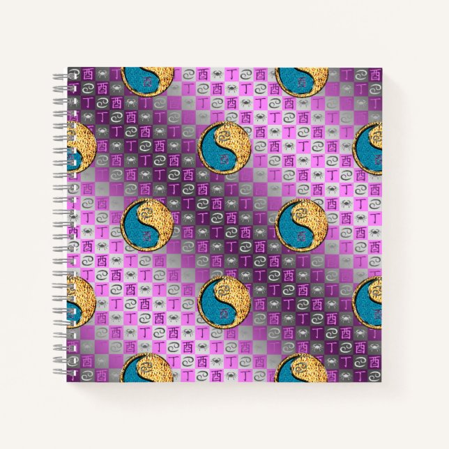 Cuaderno Cáncer y Gallo de Fuego (Anverso)