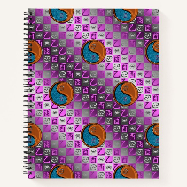 Cuaderno Cáncer y Gallo de Madera (Anverso)