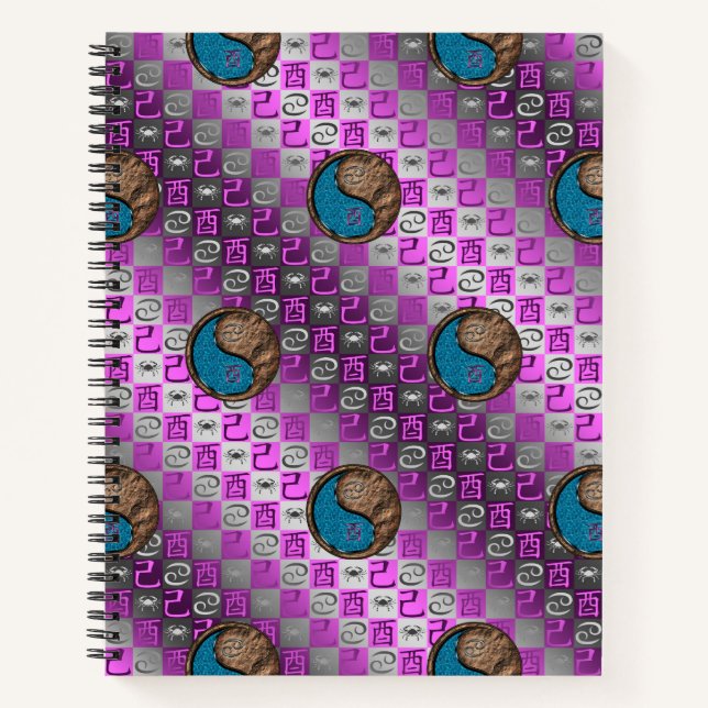 Cuaderno Cáncer y Gallo de Tierra (Anverso)