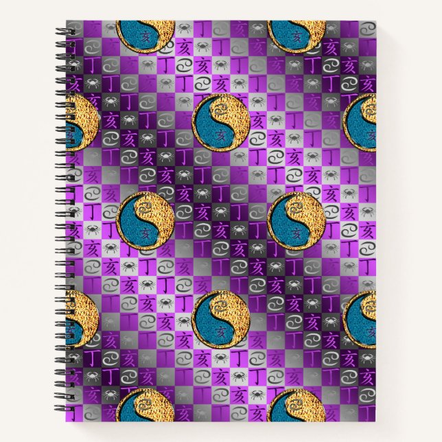 Cuaderno Cáncer y Jabalí de Fuego (Anverso)
