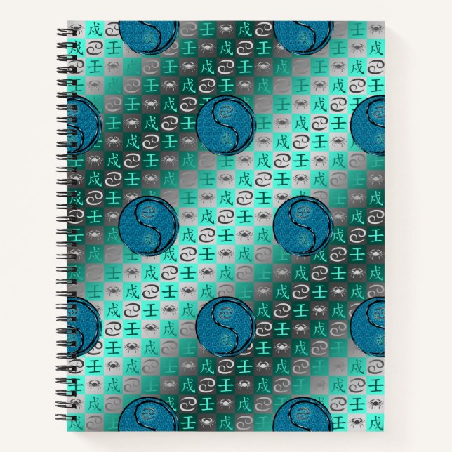 Cuaderno Cáncer y Perro de Agua (Anverso)