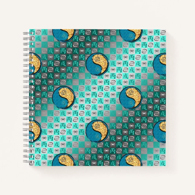 Cuaderno Cáncer y Perro de Fuego (Anverso)