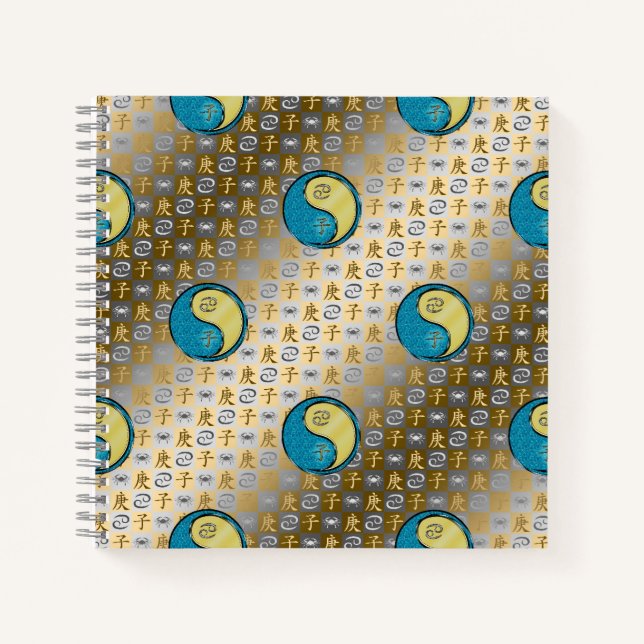 Cuaderno Cáncer y Rata de Metal (Anverso)