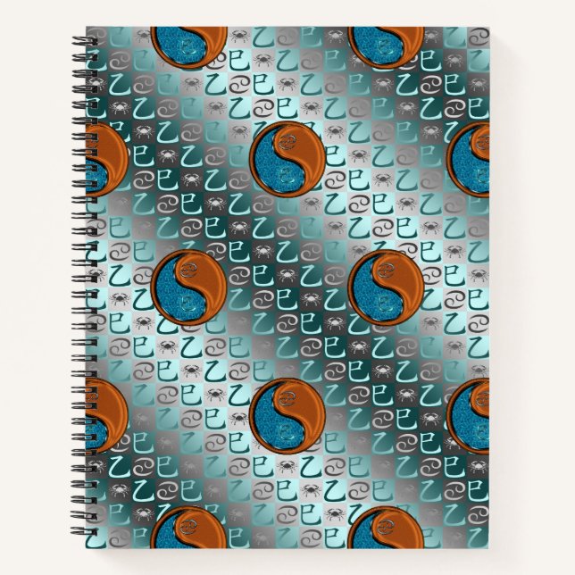 Cuaderno Cáncer y Serpiente de Madera (Anverso)