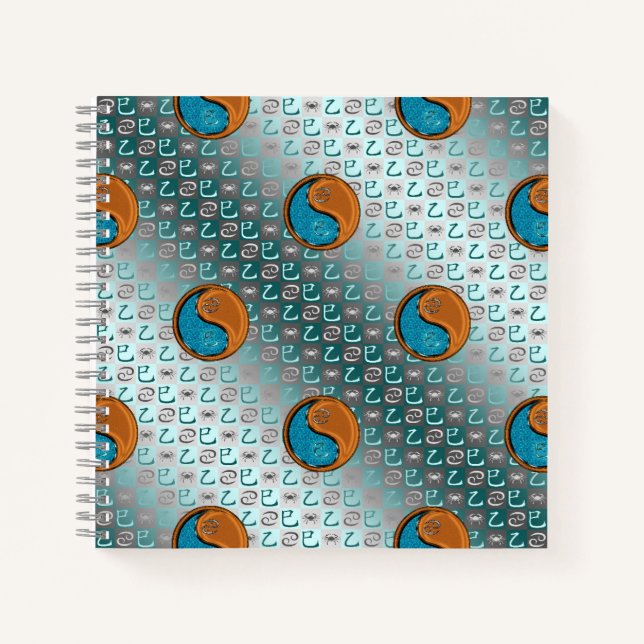 Cuaderno Cáncer y Serpiente de Madera (Anverso)