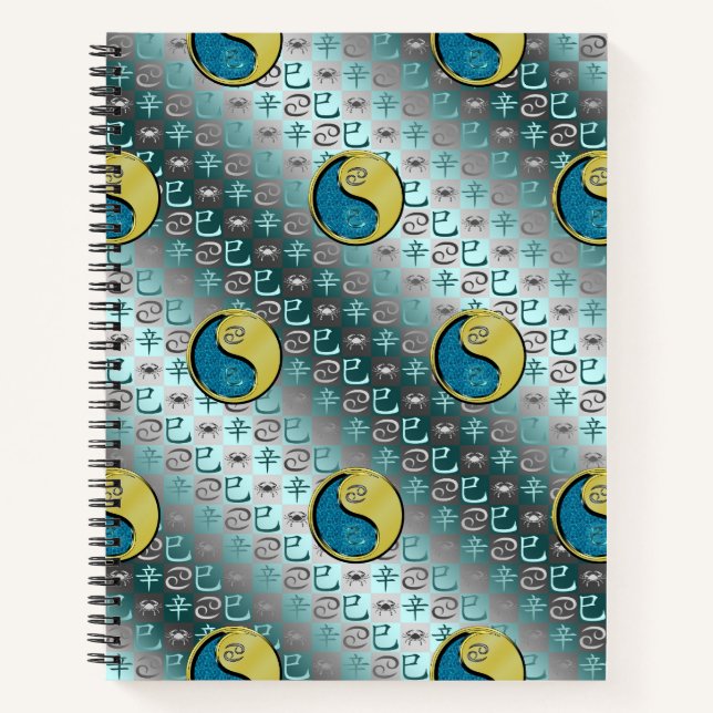 Cuaderno Cáncer y Serpiente de Metal (Anverso)