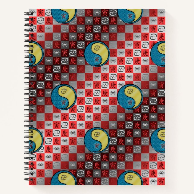 Cuaderno Cáncer y Tigre de Metal (Anverso)