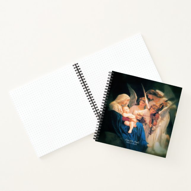 Cuaderno Canción de ángeles con la oración de las madres (Interior)
