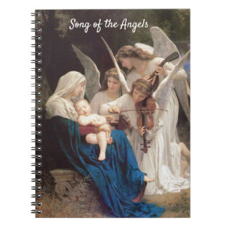 Cuaderno Canción de los Ángeles (1881) por Bouguereau