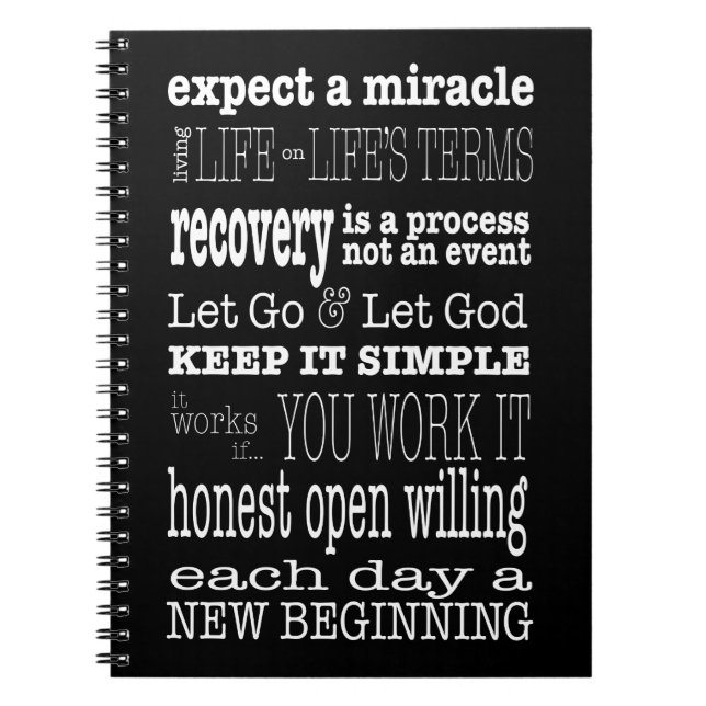 Cuaderno Canciones AA y eslóganes 2 (Frente)