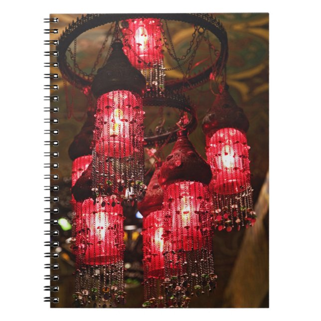Cuaderno Candelabro a la venta, Khan el Khalili Bazaar, (Frente)