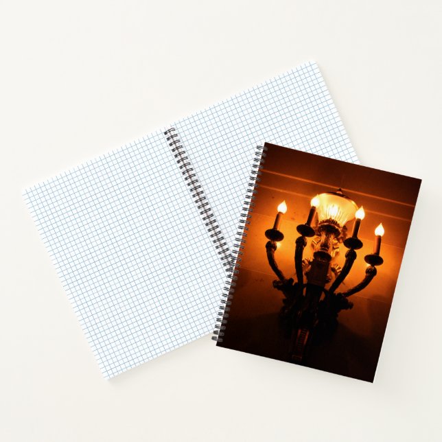 Cuaderno Candelabro de pared antiguo (Interior)