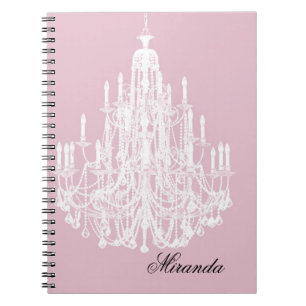Cuaderno Candelabro rosa de moda
