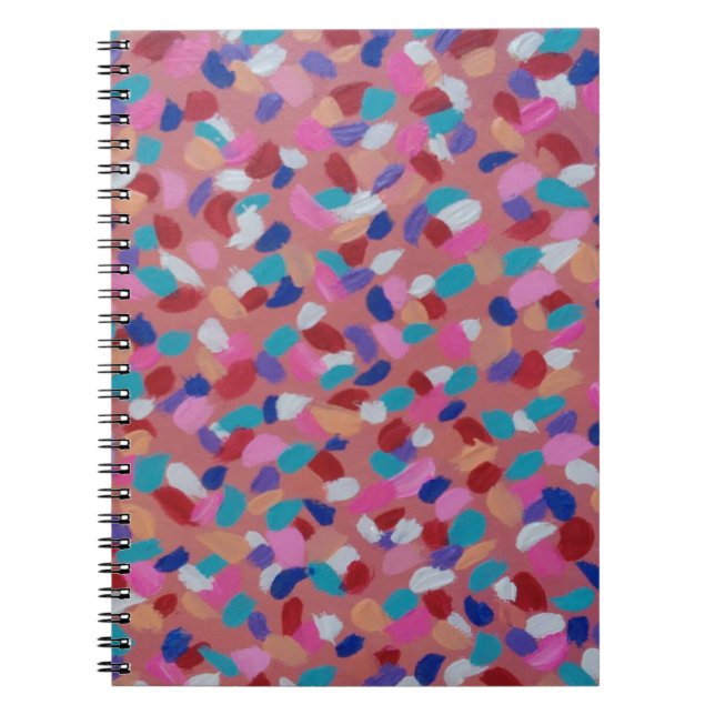 Cuaderno Candía de algodón rosa (Frente)