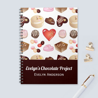 Cuaderno Candía de chocolate personalizada