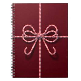 Cuaderno Candy Cane Bow Notebook