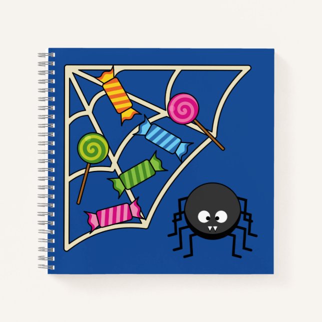 Cuaderno Candy Catcher Spider (Anverso)
