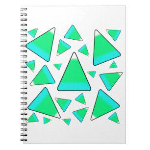 Cuaderno Candy Corn en Verdes