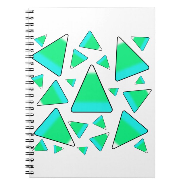 Cuaderno Candy Corn en Verdes (Frente)