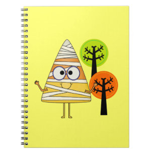 Cuaderno Candy Corn Mummy Halloween
