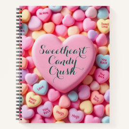 Cuaderno Candy Crush Corazón Dulce